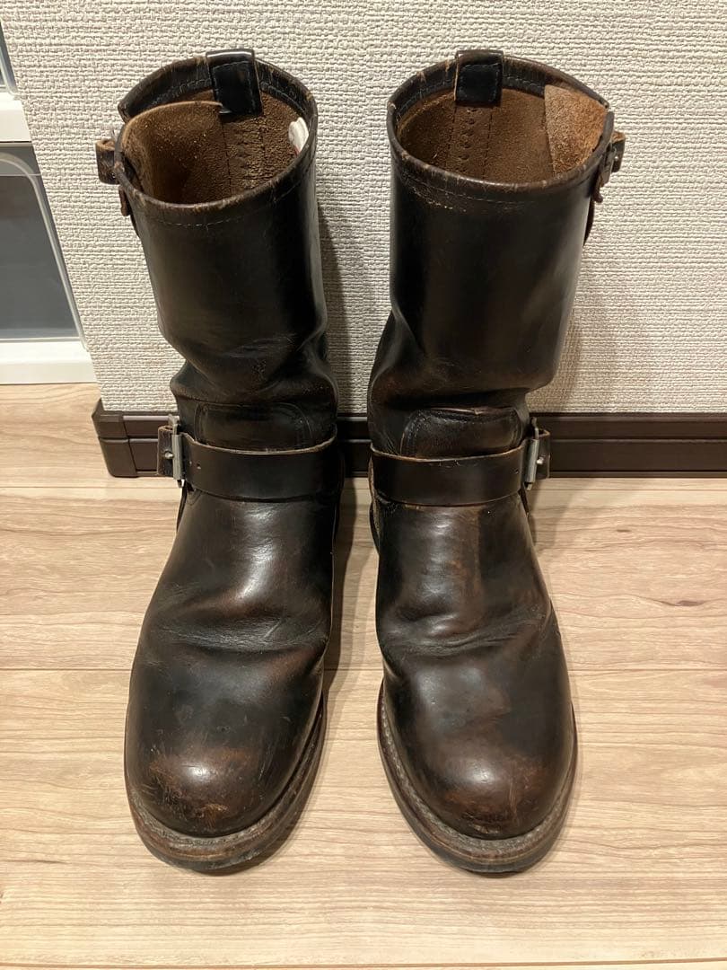 RED WING　レッドウィング　PT91 2268 茶芯エンジニアブーツ7D レッドウィング PT91 茶芯 プリントタグ エンジニア ブーツ US：8