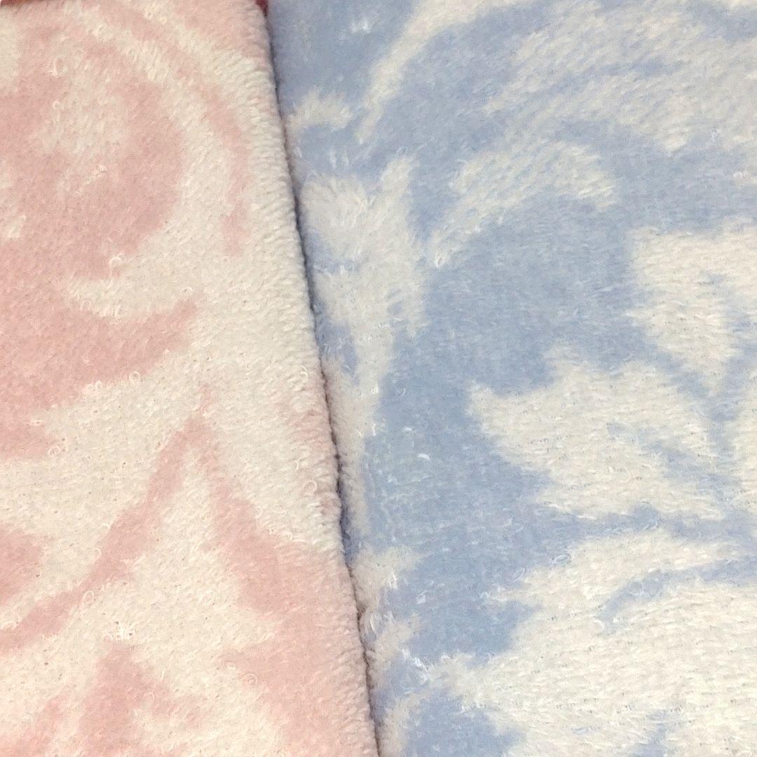 イヴサンローラン タオルケット ピンク＆ブルー 2枚セット - メルカリ