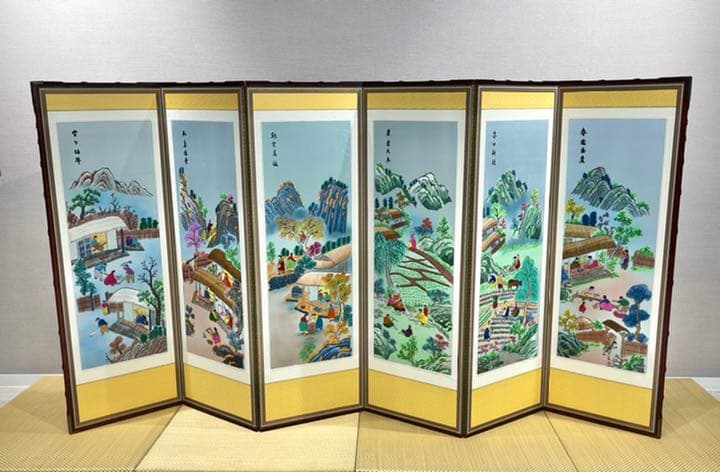 韓国屏風　125628 韓国屏風 125628 韓国屏風 125628 【公式通販】