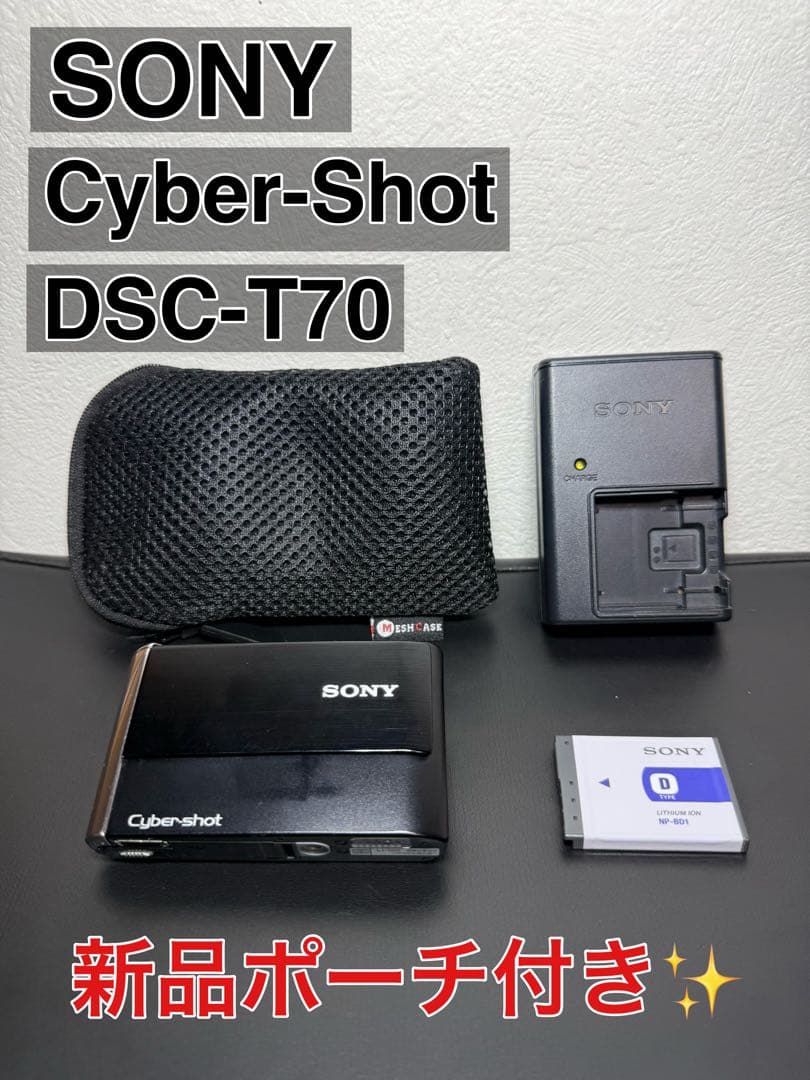 【動作確認済】SONY ソニー Cyber-Shot DSC-T70 ブラック Amazon.com : Sony Cybershot DSC-T70 8.1MP Digital Camera with 3x