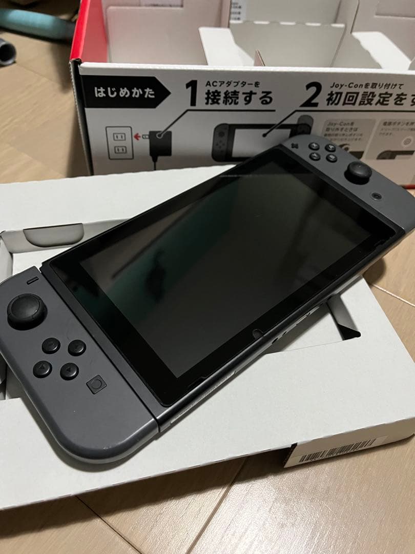 Nintendo Switch グレー 本体セット 美品SDカード保護フィルム付 Amazon.co.jp: Nintendo Switch (ニンテンドースイッチ) 本体 【Joy