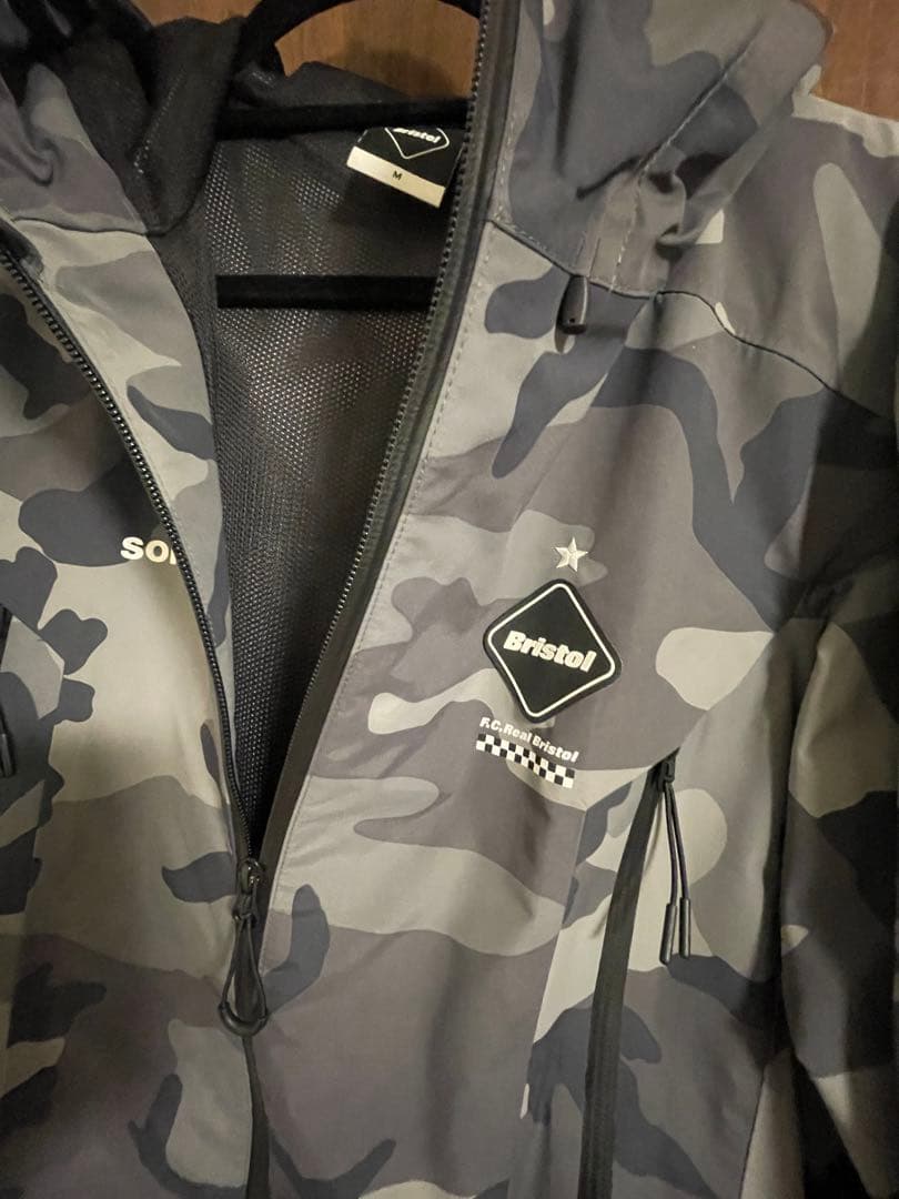 ジャケット・アウター F.C.Real Bristol TOUR JACKET Gray Camo M