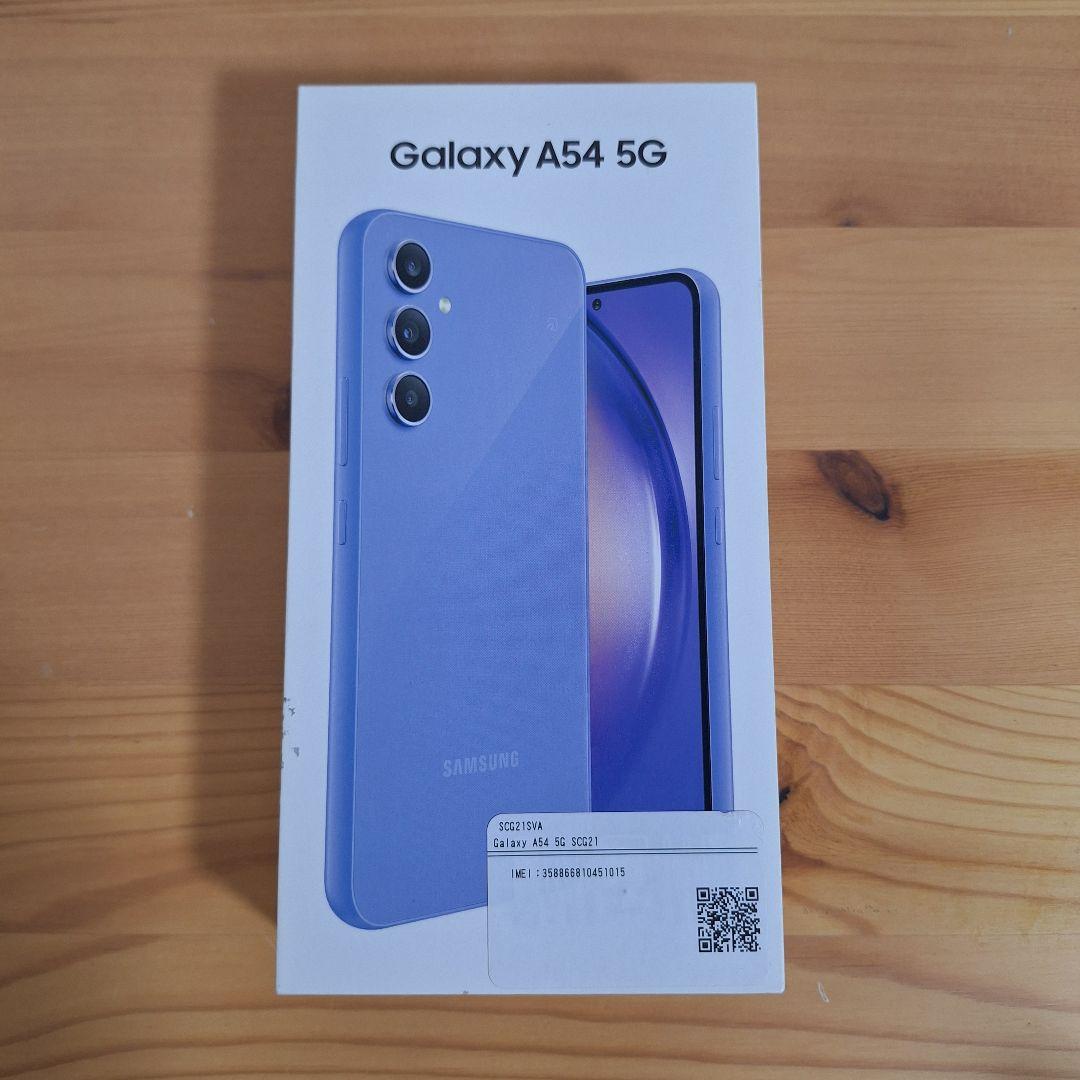 【新品未使用】Samsung Galaxy A54 5G SCG21 【au】 Amazon.co.jp: Galaxy A54 5G SCG21 Smartphone Body 