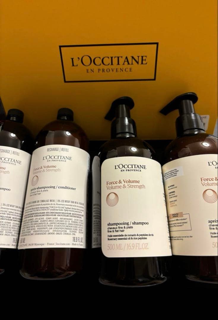 ロクシタン シャンプー・コンディショナーセット 500ml×4本 L'OCCITANE（ロクシタン） コスメセット コフレ ピュアフレッシュ