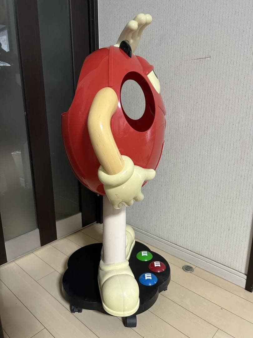 超大型☆M&M's エムアンドエムズ ストアーディスプレイ 店舗什器 赤