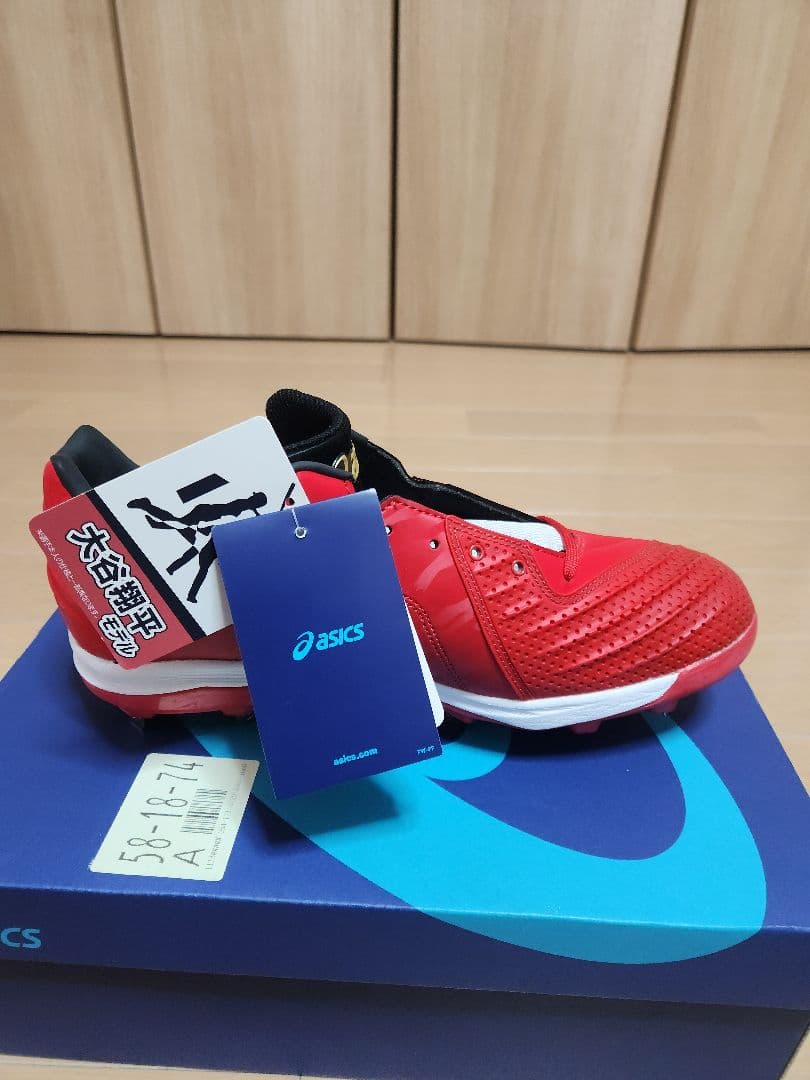 asics スパイク SM I STAND SM 金属 大谷翔平モデル 26.5 - メルカリ