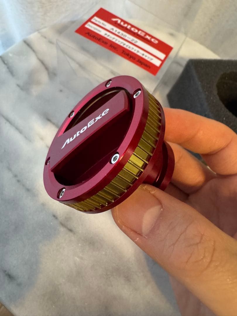 AutoExe チタングリップ オイルフィラー A1430-22