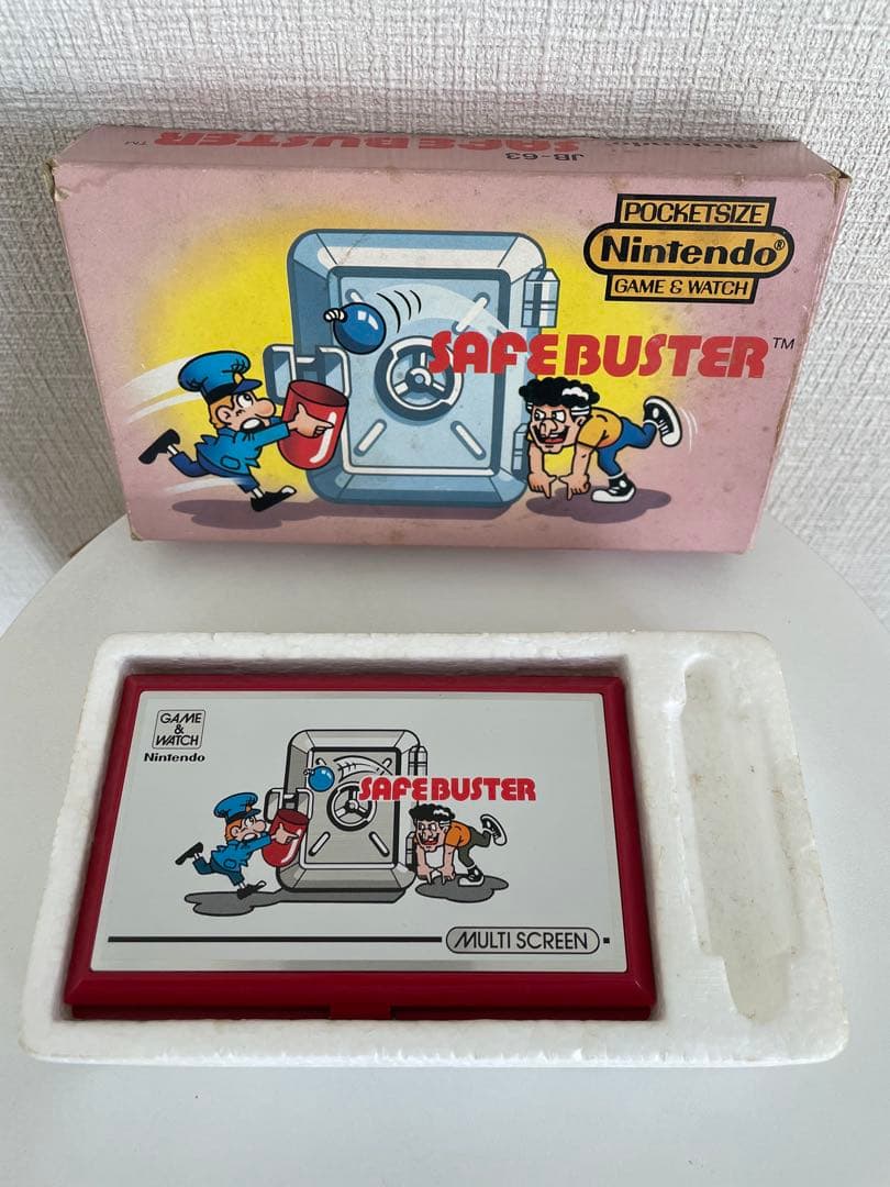 Nintendo Game&Watch SAFEBUSTER セイフバスタ 国外 Nintendo Game & Watch Safe Buster Multi Screen Jb-63 for sale