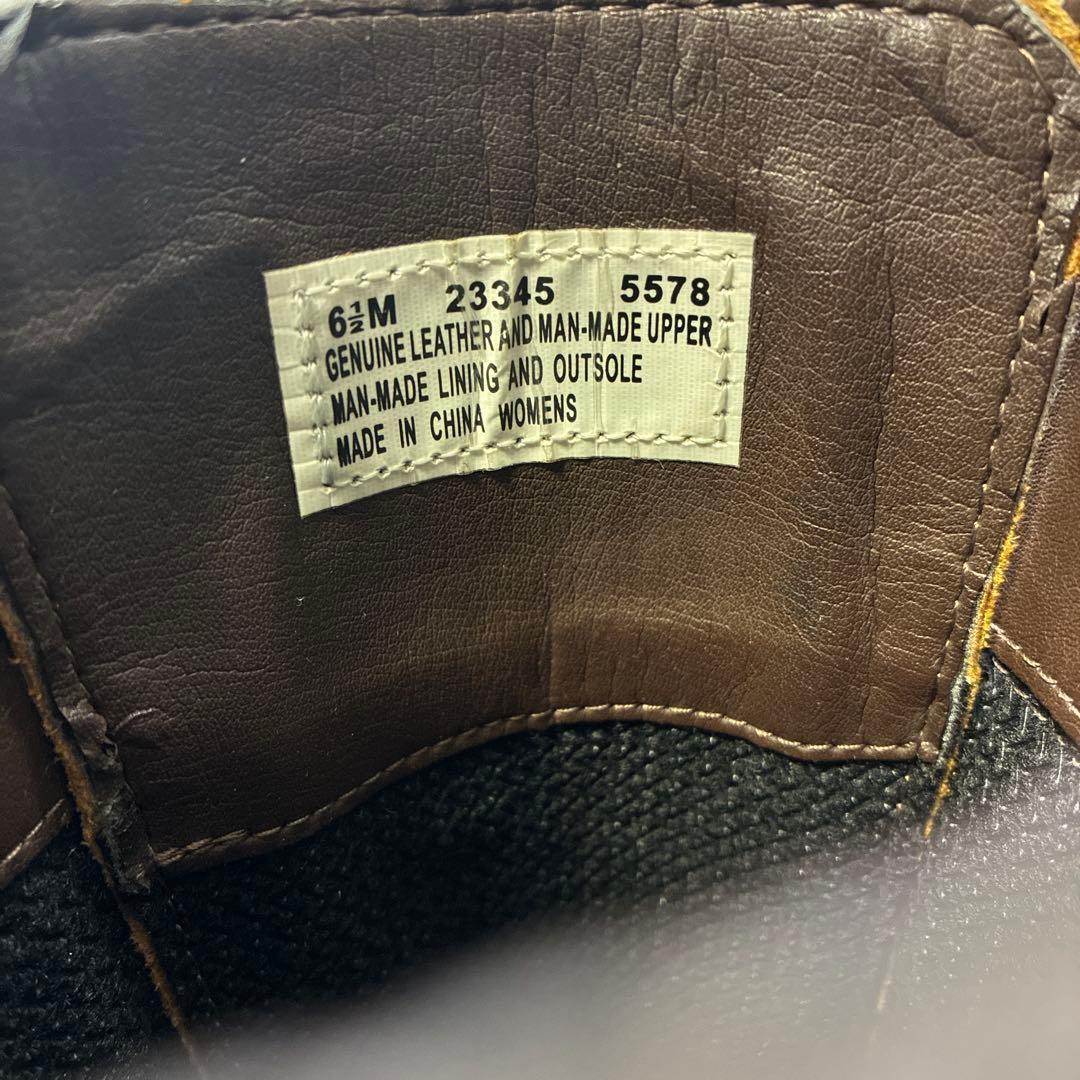 【良品】ティンバーランド ロングブーツ 23345 イエローヌバック 6.5W