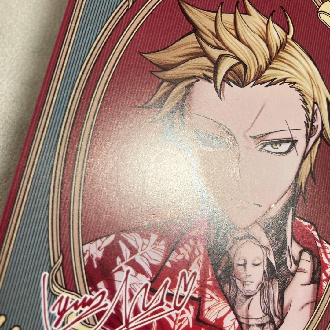 桃源暗鬼 21巻 特典 百鬼大我 イラストカード ポストカード 未来屋書店