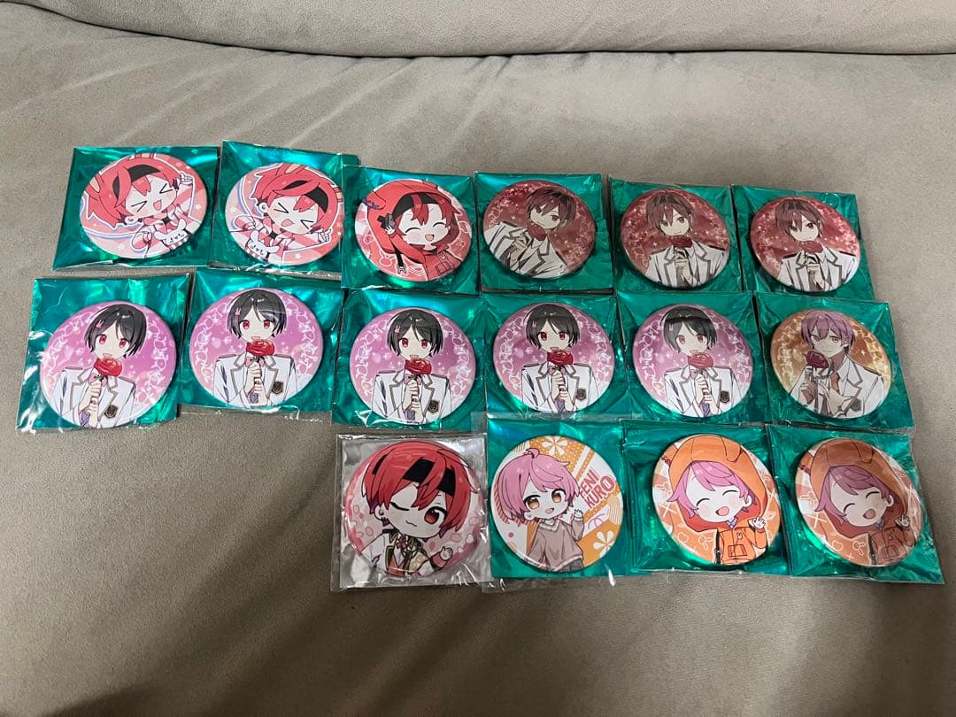 ちょこらび缶バッジ(バラ売り可)