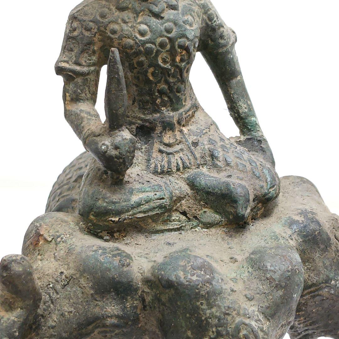 Y3122-63 銅製 チベット仏 仏像2体セット TTT