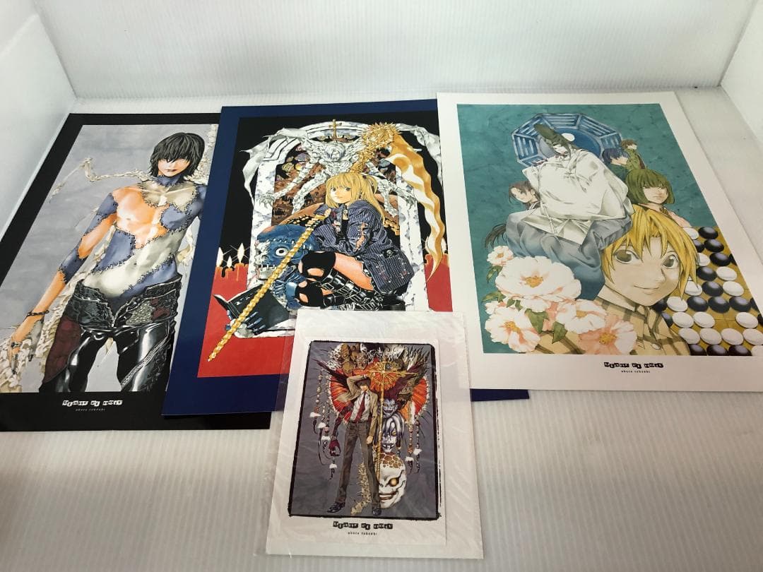 N052 小畑健画集 blanc et noir ポストカード・ジャケット付き