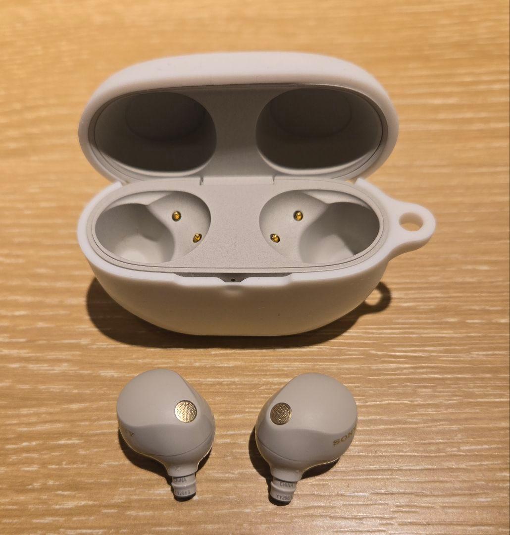 SONY WF-1000XM5 プラチナシルバー　中古美品 SONY 【中古】WF-1000XM5 S プラチナシルバー【日本橋】 – e☆イヤホン