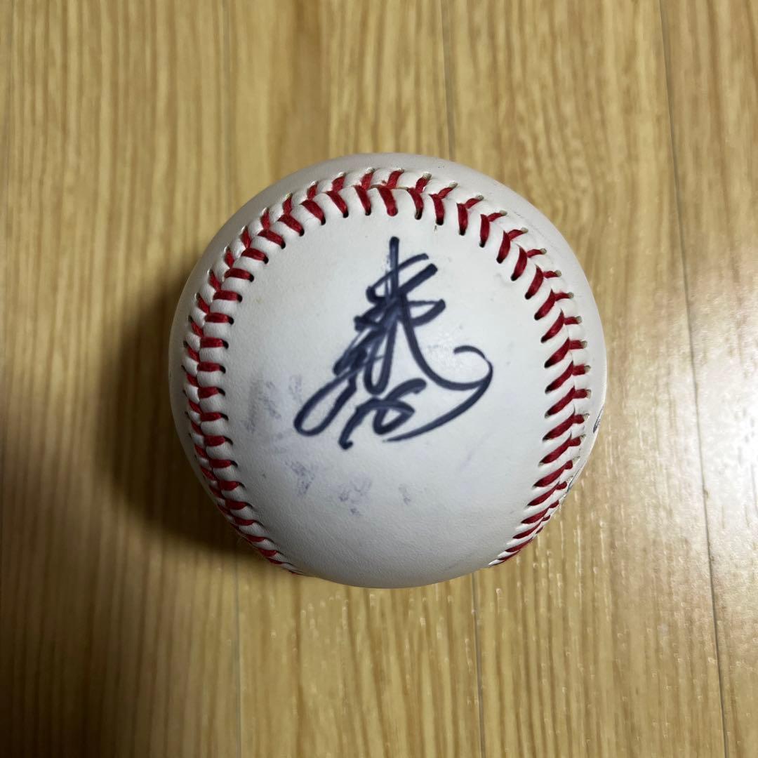 福岡ソフトバンクホークス 東浜巨投手 直筆サインボール 岩嵜翔投手 日