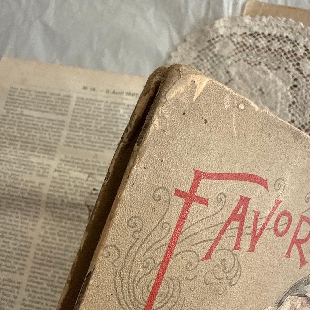 稀少1892年アンティーク愛らしい挿絵の絵本モードハンフリー洋書 童話 古書