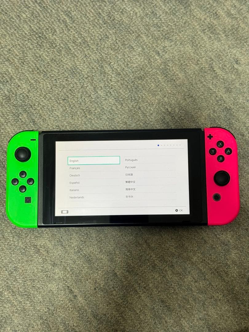 Nintendo Switch(中古　本体のみ)付属品完備 creapino_07890