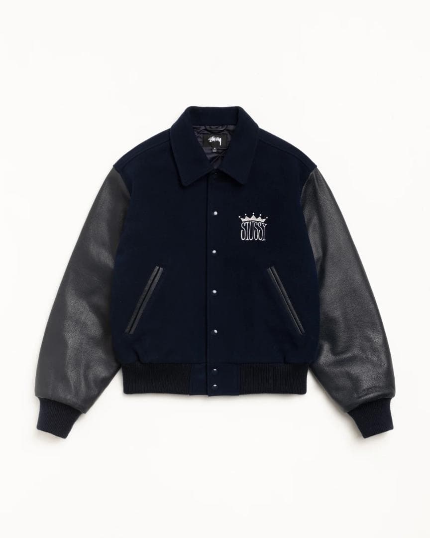 Stussy ステューシー KING VARSITY JACKET スタジャン - メルカリ