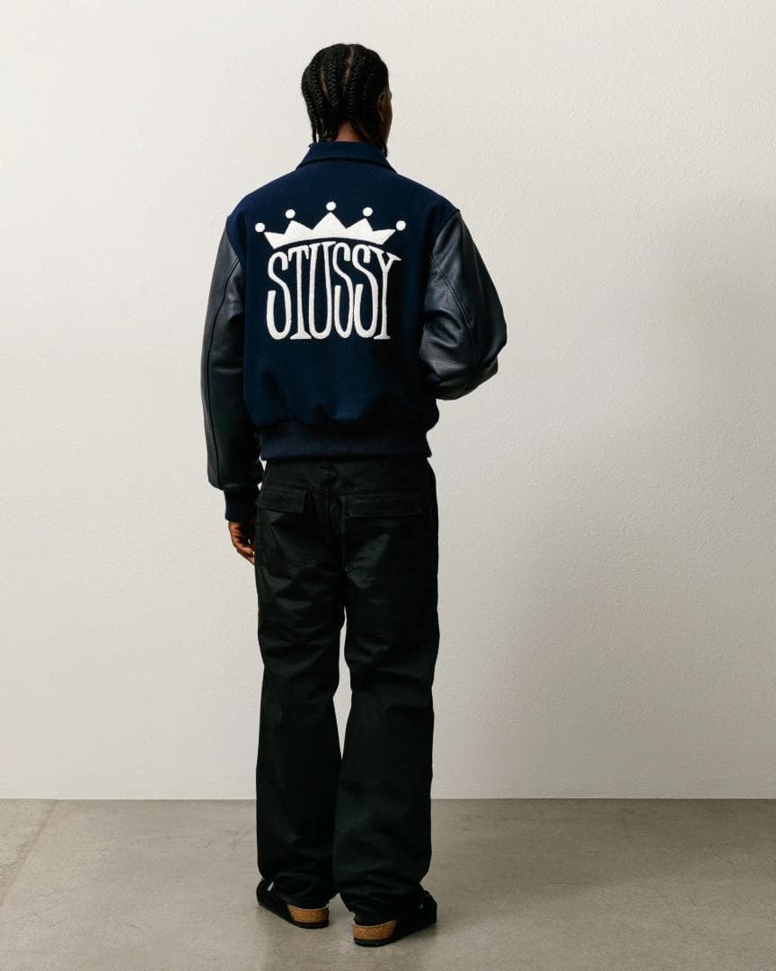 Stussy ステューシー KING VARSITY JACKET スタジャン - メルカリ
