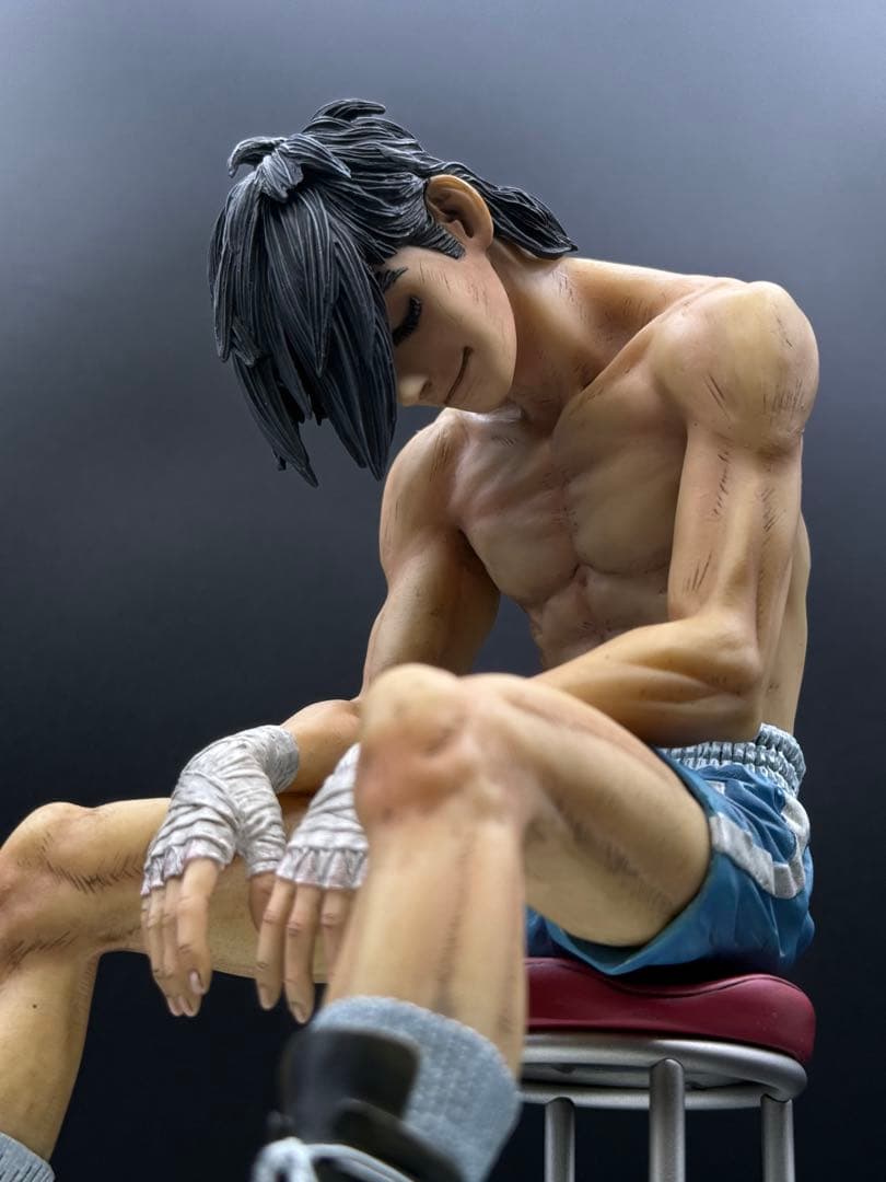 あしたのジョー 矢吹丈 ラストシーン フルカラーver. オルカトイズ あしたのジョー』伝説のラストシーンを再現した矢吹丈のフィギュアが