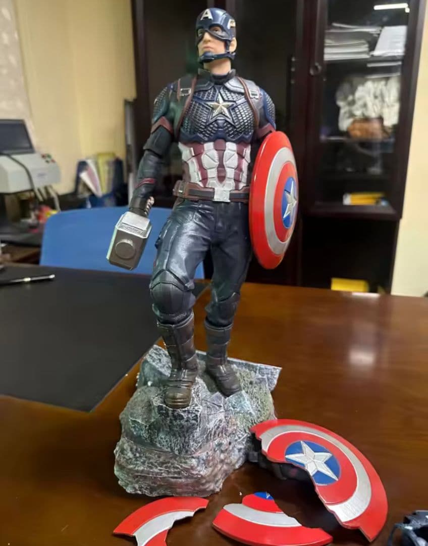 MARVEL　キャプテン・アメリカ　フィギュア ZD TOYS マーベル キャプテンアメリカ 4インチ MARVEL CAPTAIN AMERICA