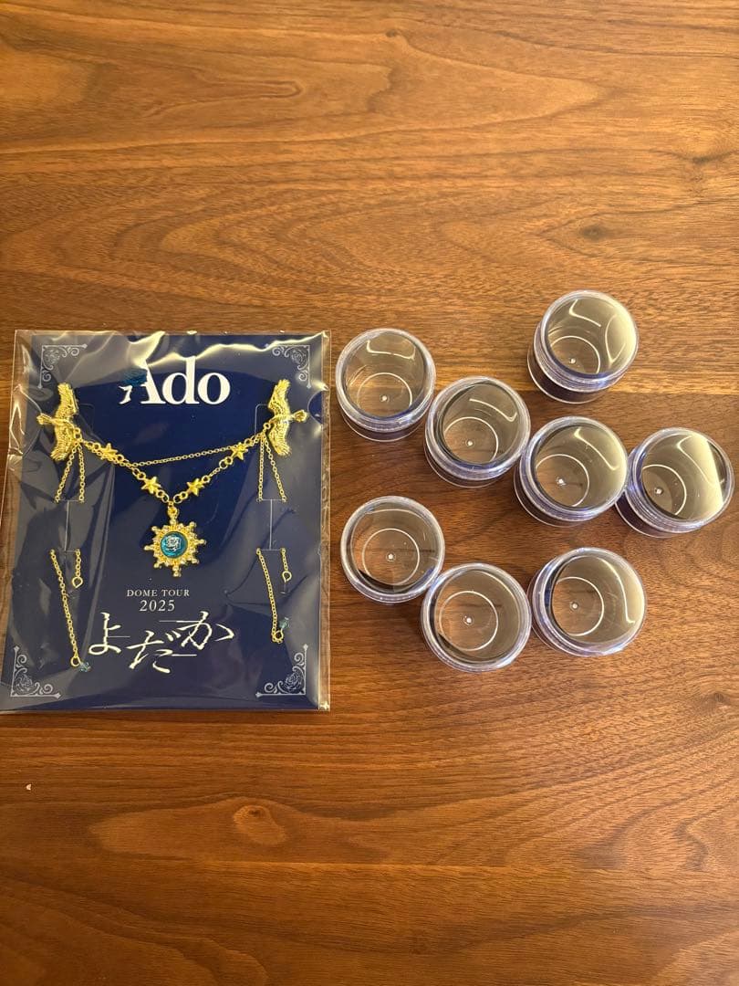 【りお】Adoよだか東京ドーム 11/12 SS席特典 ブローチ＆銀テ8本 Ado 「よだか」 VIP特典スノードーム&ブローチ｜Yahoo!フリマ（旧