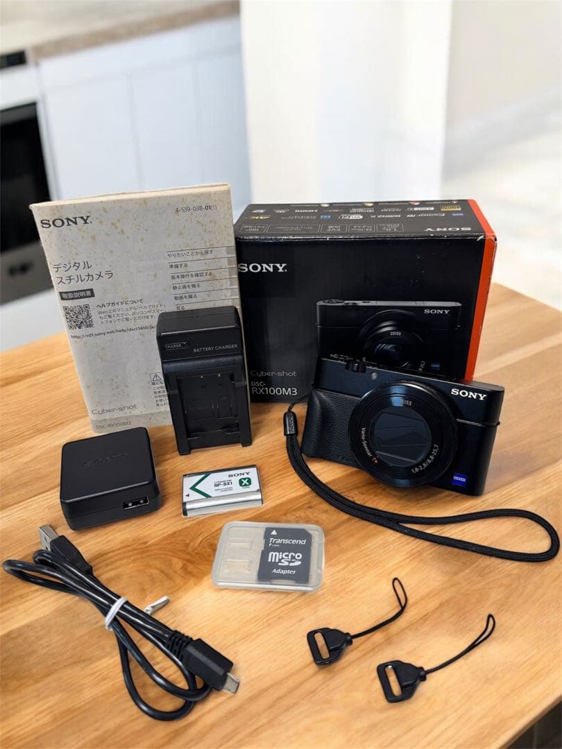 美品☆SONY RX100M3 コンパクトデジタルカメラ　付属品完備 レンタル] SONY Cyber-shot DSC-RX100M3 コンパクトデジタルカメラ