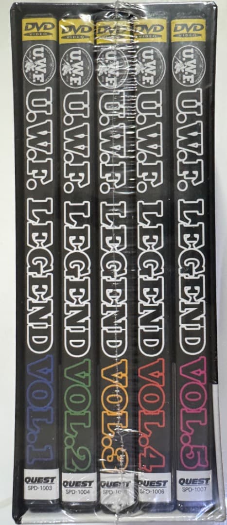 今日明日限定半額　U.W.F COMPLETE BOX stage.1 [DVD