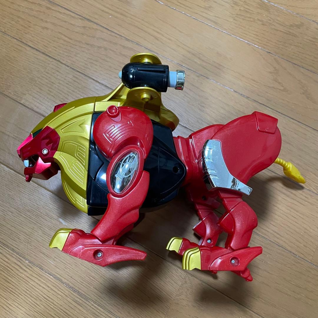当時物】巨大ガオライオン DX超合金 百獣戦隊ガオレンジャー - メルカリ