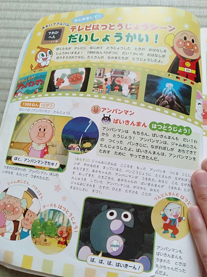 アンパンマン大図鑑 公式キャラクターブック 2013年 - メルカリ