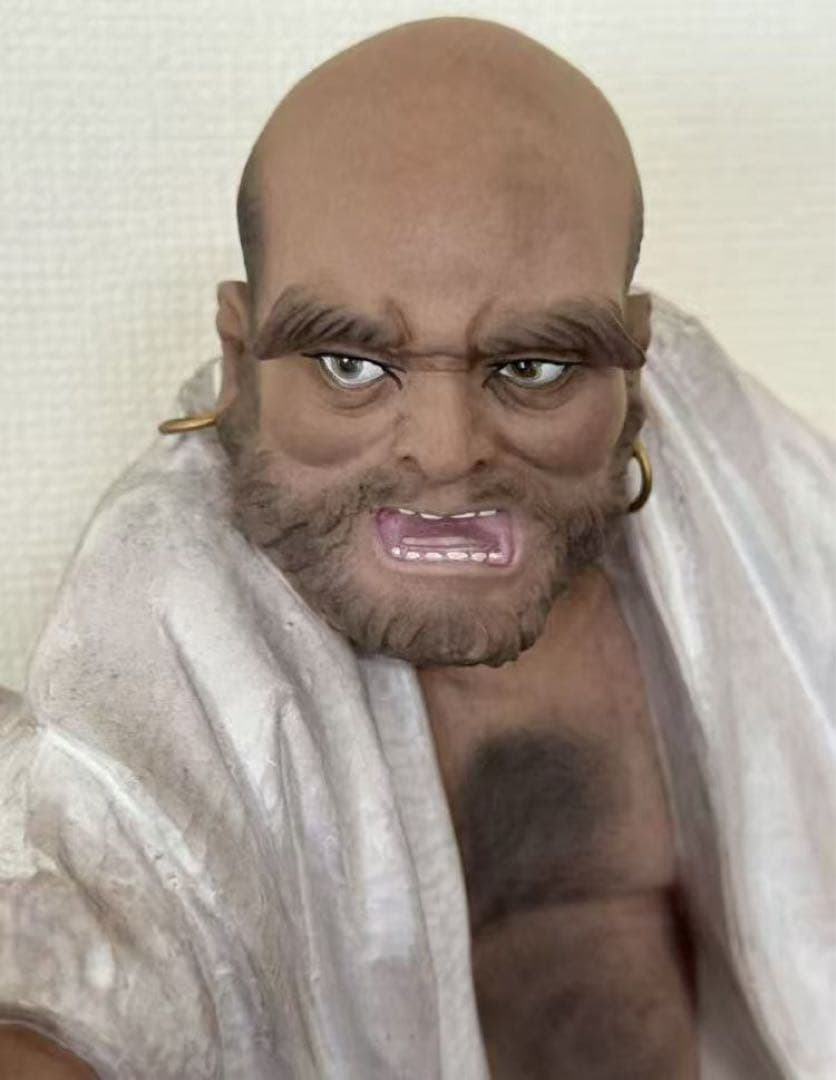 時代物 無形文化財 博多人形 師中村衍涯作 達磨『喝』 置物