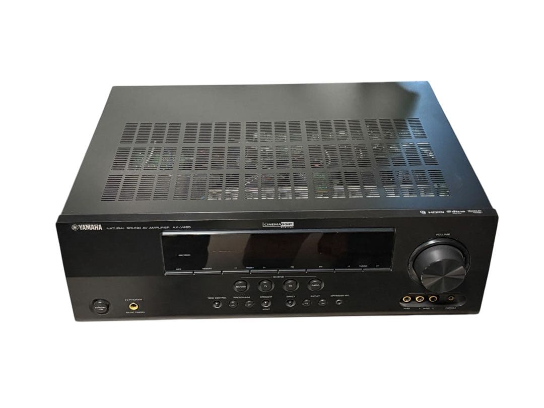 ヤマハ AVアンプ 5.1ch ブラック AX-V465(B)