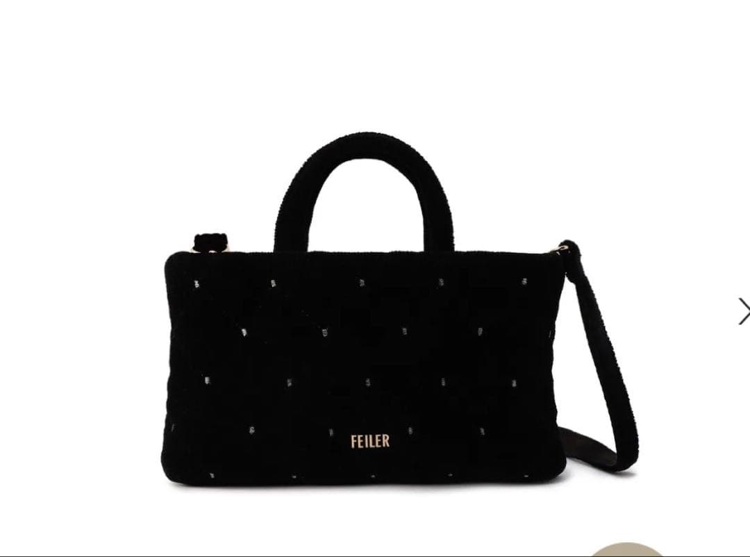 フェイラー　ユニ　ミニショルダー　黒 ユニ ミニショルダー UNI-241301(ブラック): FEILER｜フェイラー公式