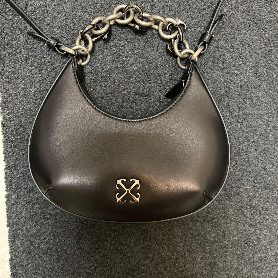 off-white hemisphereバッグ オフホワイト　ショルダーバッグ Off-White Hemisphere ショルダーバッグ | ブラック | FARFETCH JP