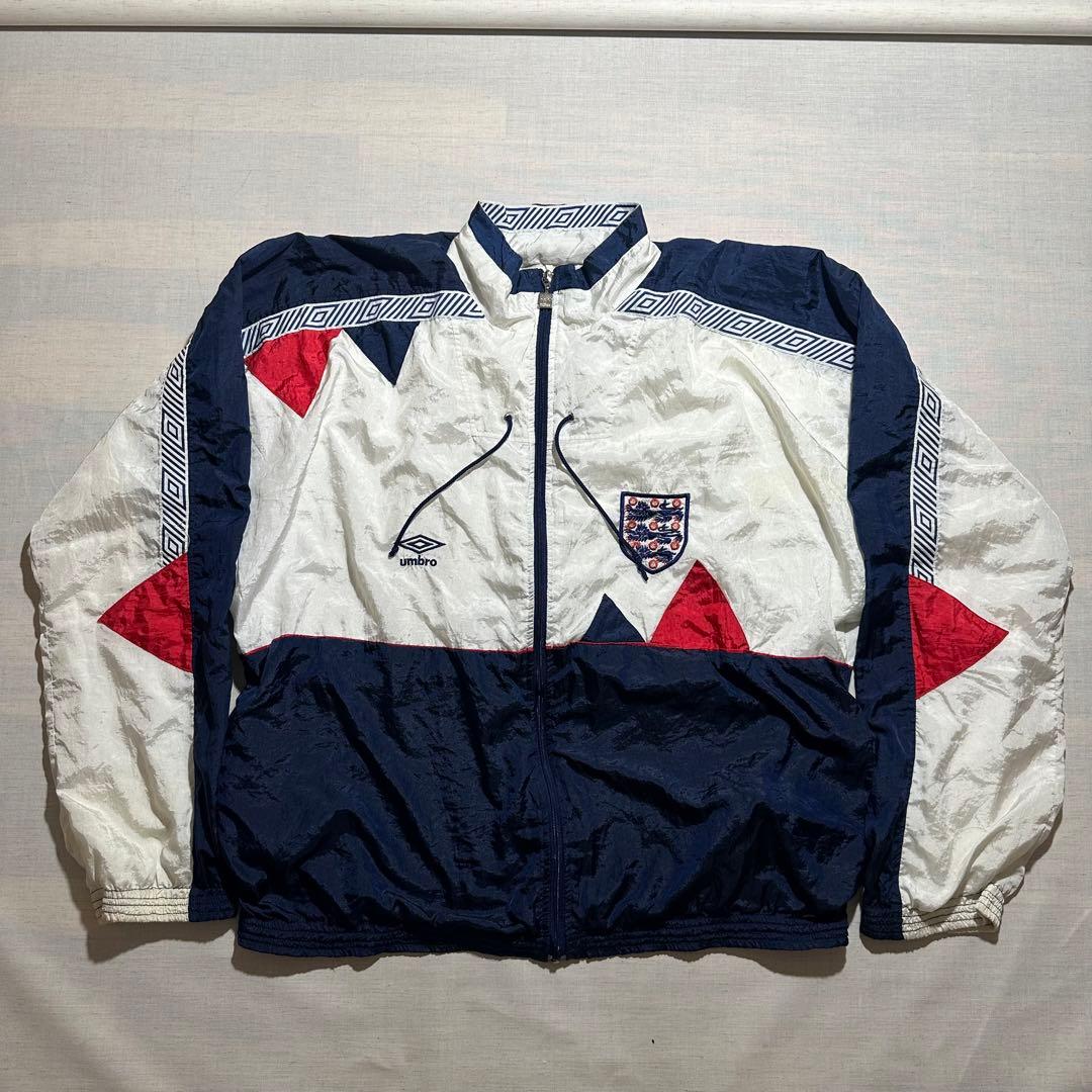 90-92 UMBRO イングランド代表 ナイロンジャケット XL Y2K - メルカリ