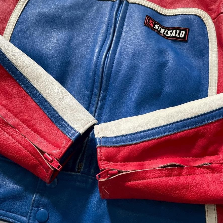 やじよし様専用】SINISALO レーシングスーツ 上下 54 本革 ツナギ