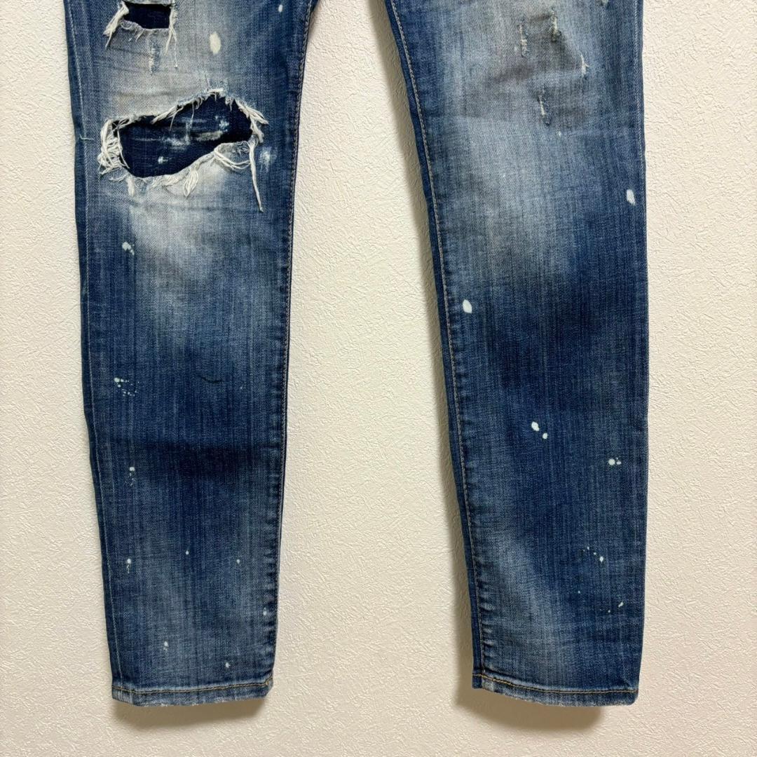 井上尚弥着用モデル DSQUARED2 スケータージーンズ ダメージデニム42