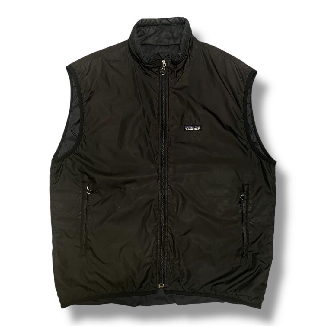 希少 Patagonia パタゴニア パフボールベスト フルジップ 黒 - メルカリ