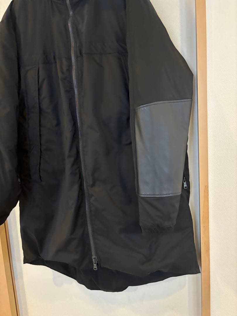 美品junhashimotoジュンハシモトモンスターパーカー3ダウンブラック