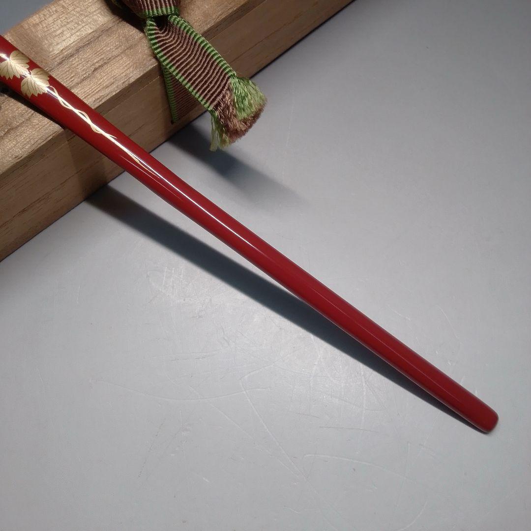 輪島塗 茶杓 朱漆 蔦蒔絵 ツタ - メルカリ