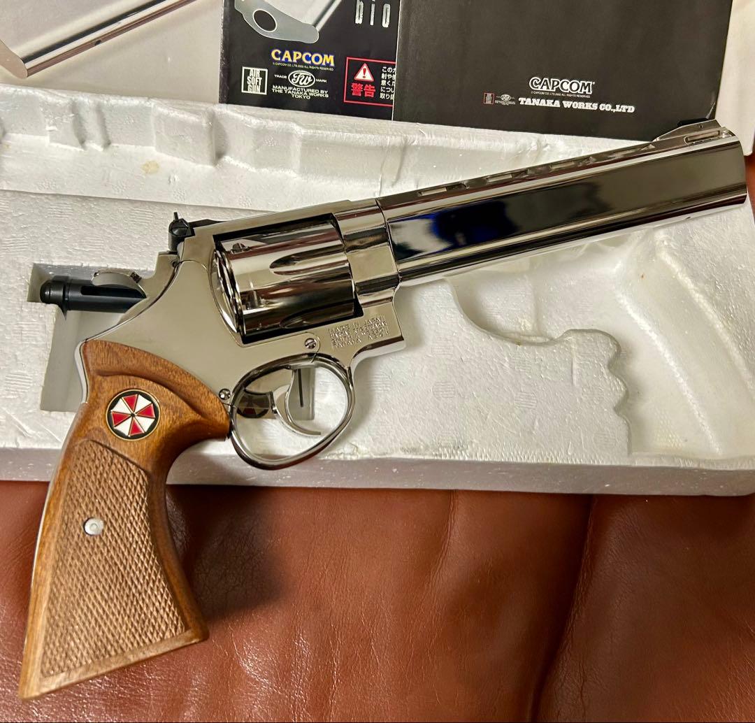 タナカ アンブレラ マグナム リボルバー 8インチ バイオハザード 0