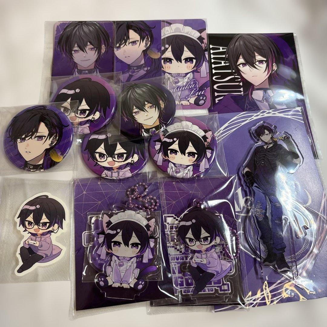 綾束ルイ Abyss0 あびぜろ アクスタ アクキー 缶バッジ 二次販売＞アクリル缶バッジケース 全店共通 【グッズ】 – Ado