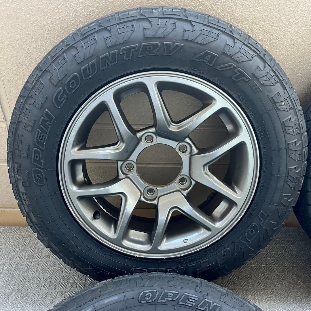 ジムニー jb64 ホイール・タイヤセット オープンカントリー A/T III