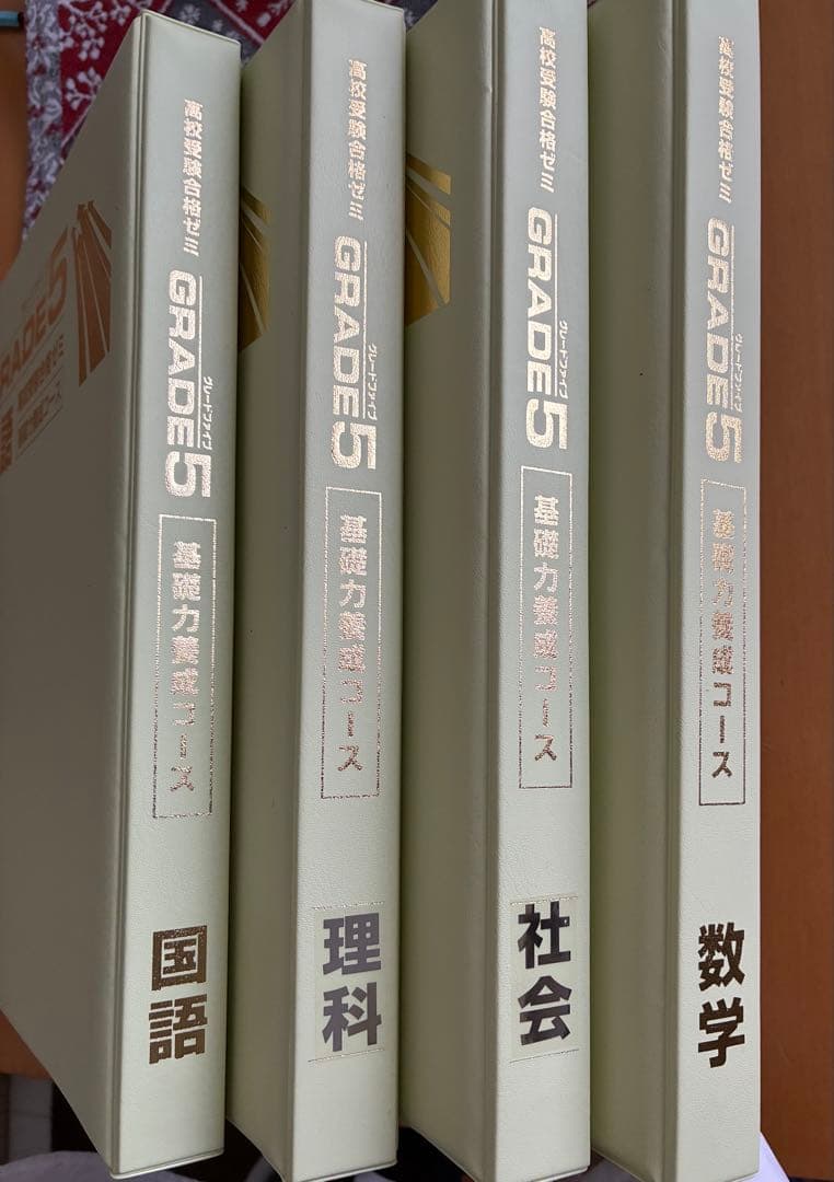 高校受験合格ゼミ マイティナビ グレード5 4教科 基礎力養成・実戦力完成