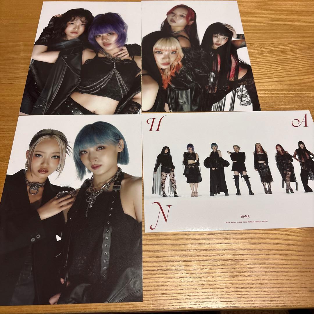 HANA 1st Album 「HANA」完全生産限定盤 大型ポストカード 4種 - メルカリ