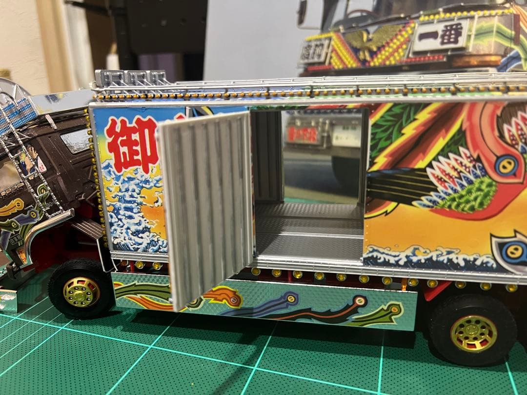 アオシマ1/32 トラック野郎 一番星 故郷特急便改 - メルカリ