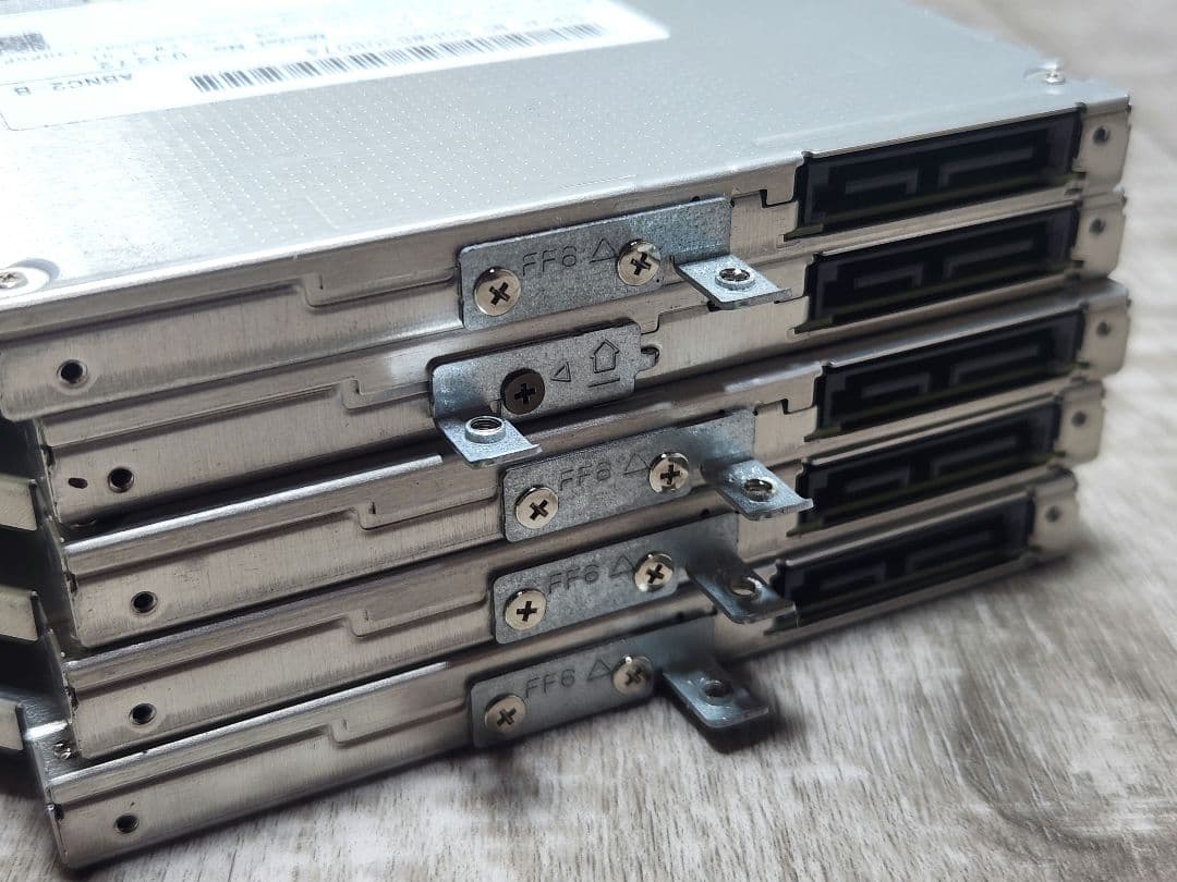 5枚 9.5mm Blu-ray DVD ドライブ UJ272