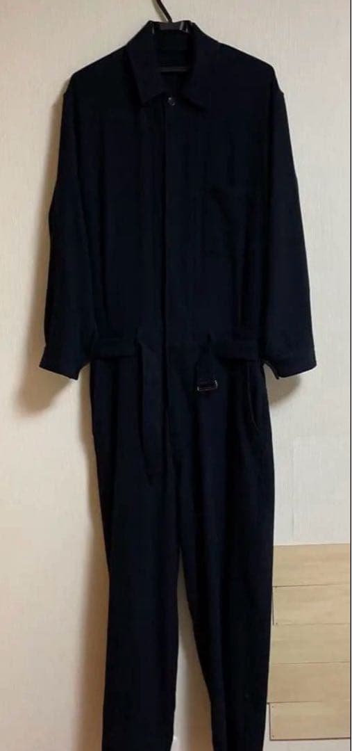 COMOLI リファインウールオールインワン (navy) COMOLI | リファインウールオールインワン（navy）- BARD