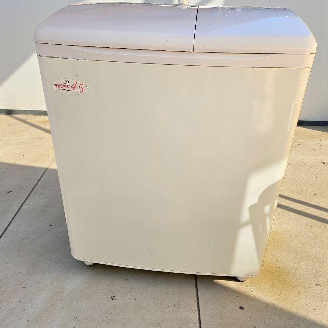 日立 HITACHI 二槽式洗濯機 PA-T45K5 4.5kg　2017年製