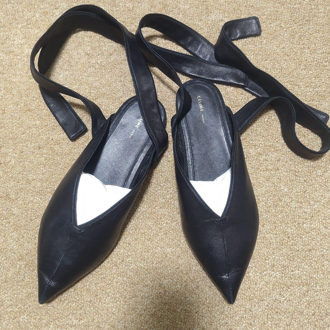 CELINE 正規品 ミュール サンダル セリーヌ CELINE（セリーヌ） サンダル LYMPIA リンピア MULE 15 357924536C